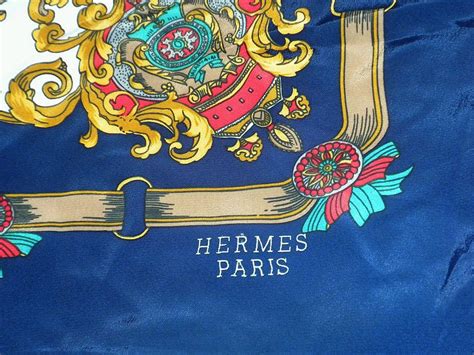 hermes paris scarf vintage|vintage hermes scarf identification.